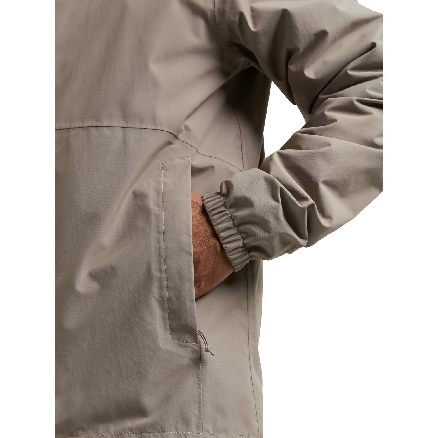 Didriksons Dario, chaqueta impermeable, hombre, ash brown