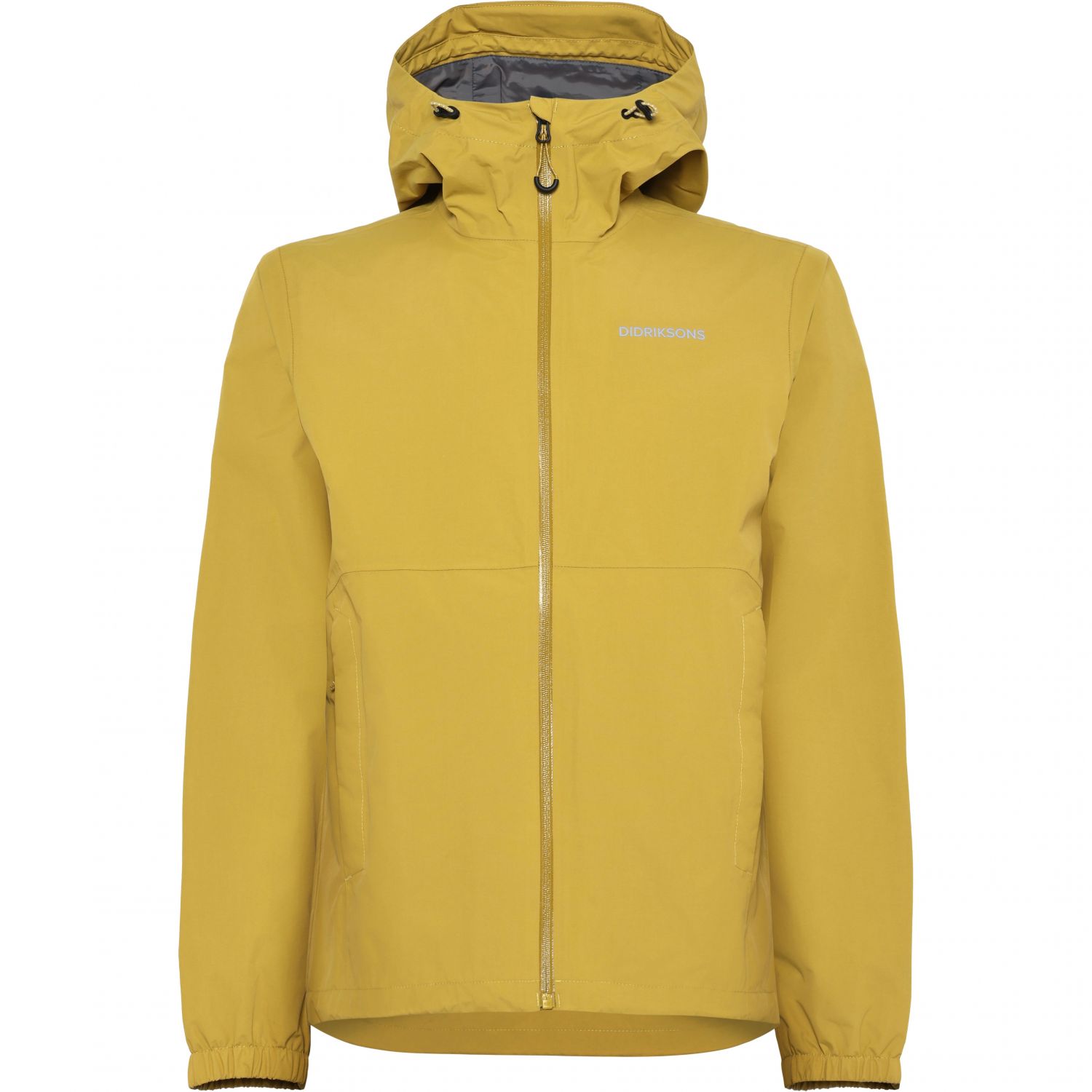 Didriksons Dario, chaqueta impermeable, hombre, yellow pollen