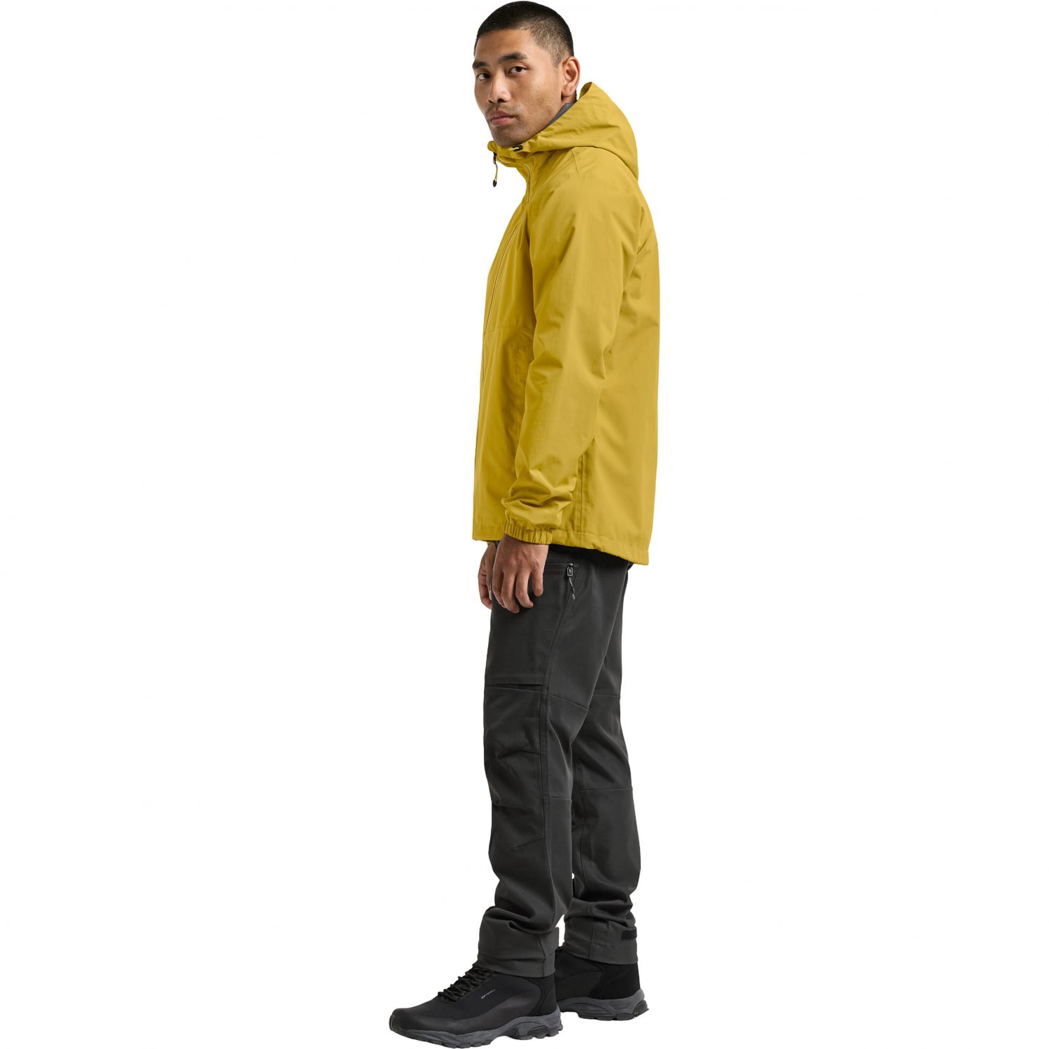 Didriksons Dario, chaqueta impermeable, hombre, yellow pollen