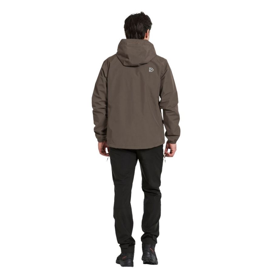 Didriksons Dario, rain jacket, men, dark mocha