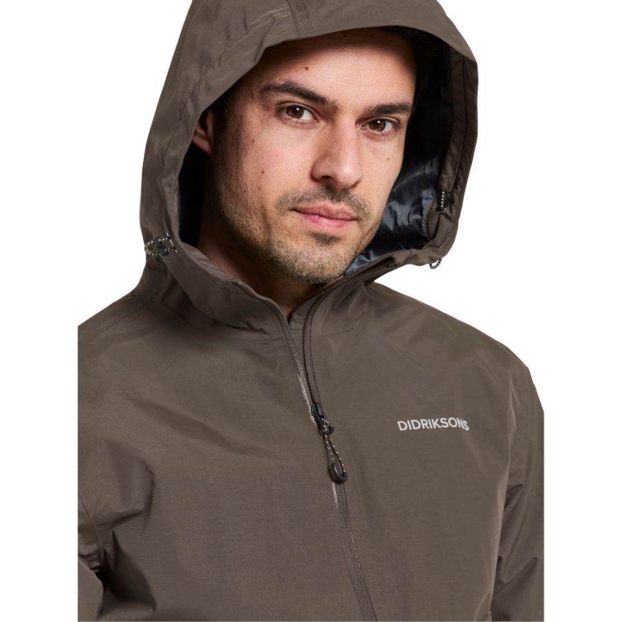 Didriksons Dario, Regenjacke, Herren, dunkelbraun