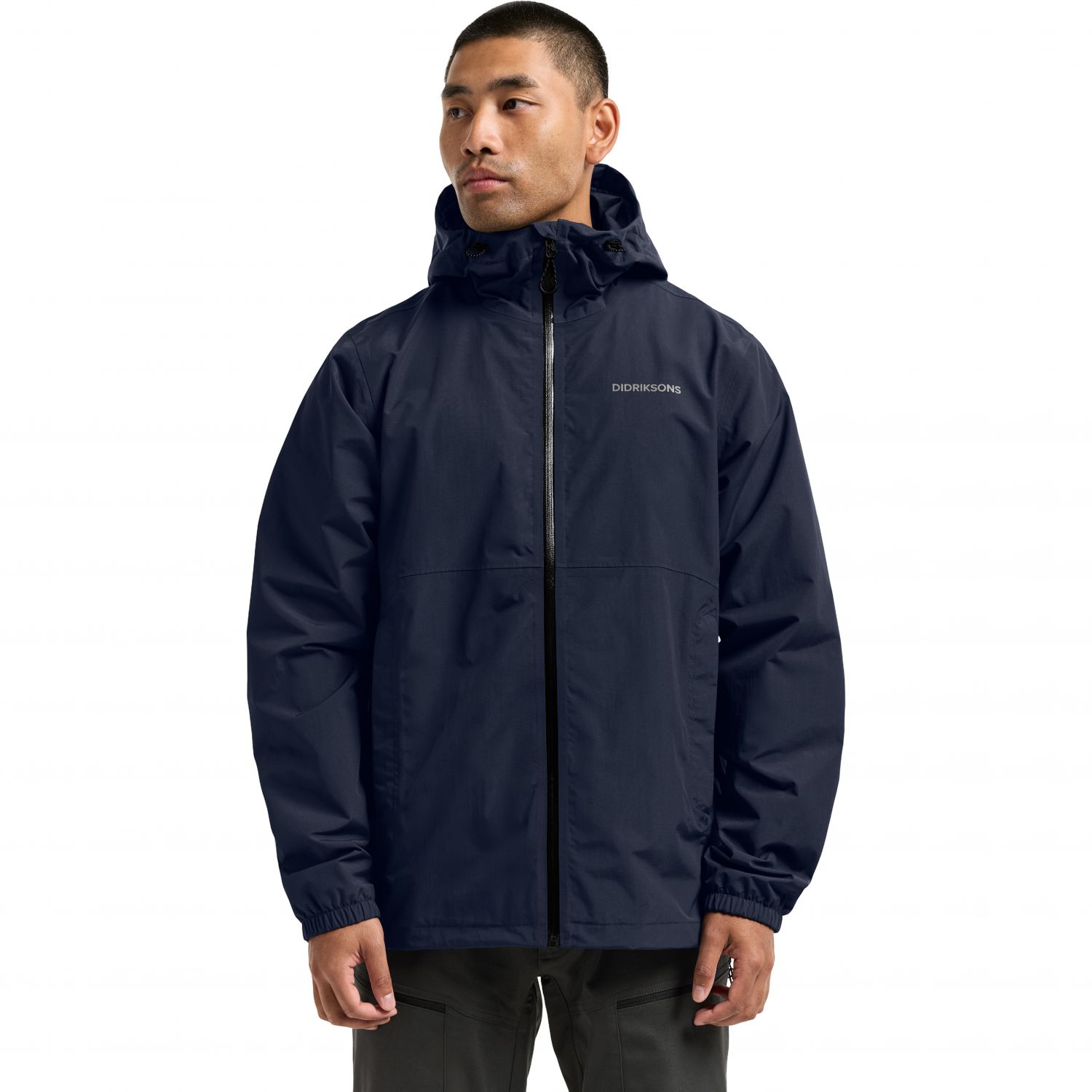 Didriksons Dario, regenjas, heren, dark night blue