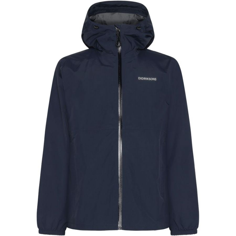 Didriksons Dario, regenjas, heren, donkerblauw
