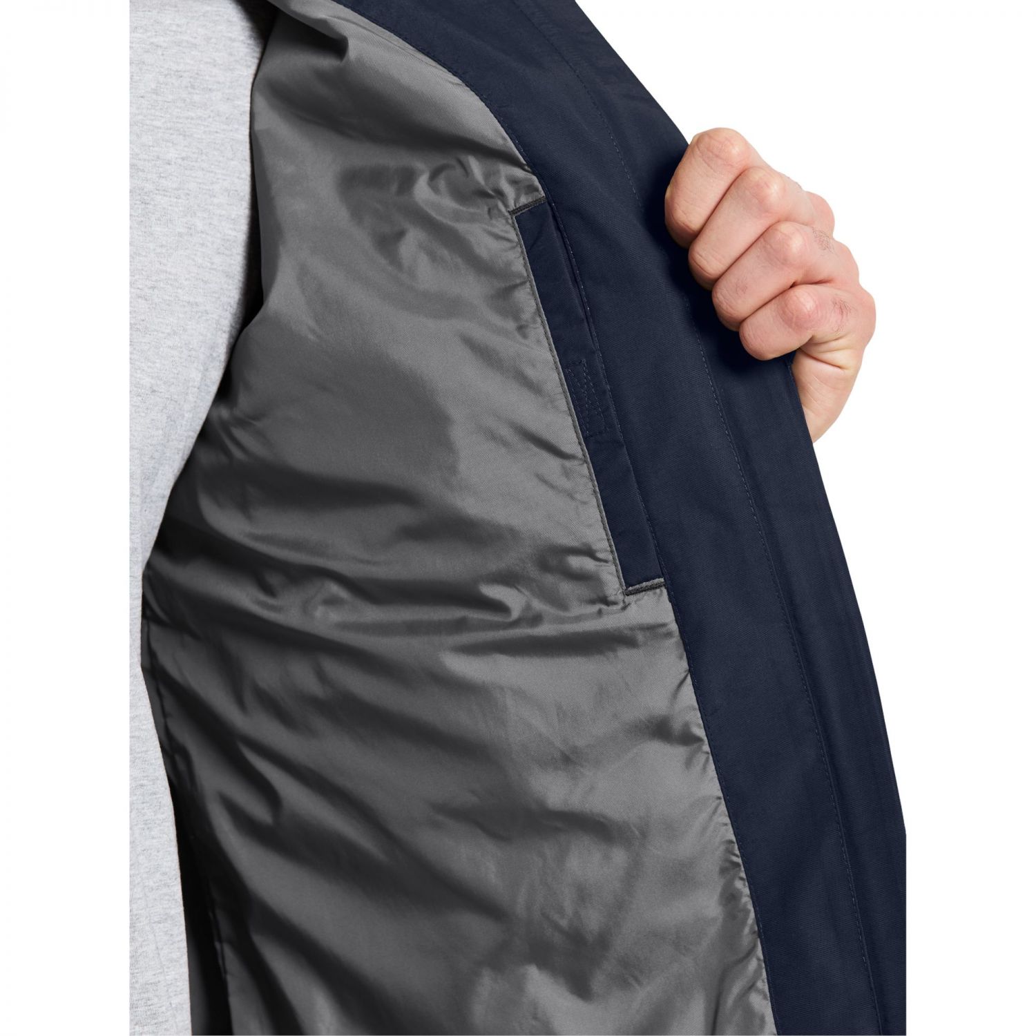 Didriksons Dario, veste imperméable, homme, bleu foncé