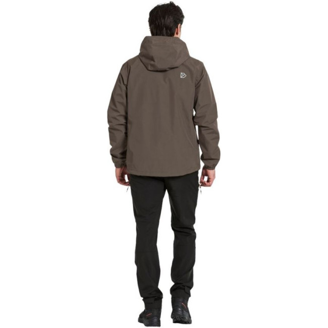 Didriksons Dario, veste imperméable, homme, brun foncé