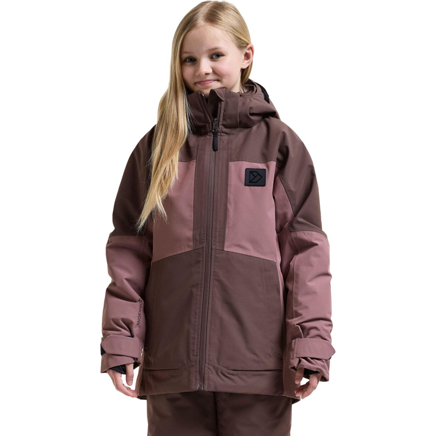 Didriksons Dolomit 3, skijakke, junior, dulse pink