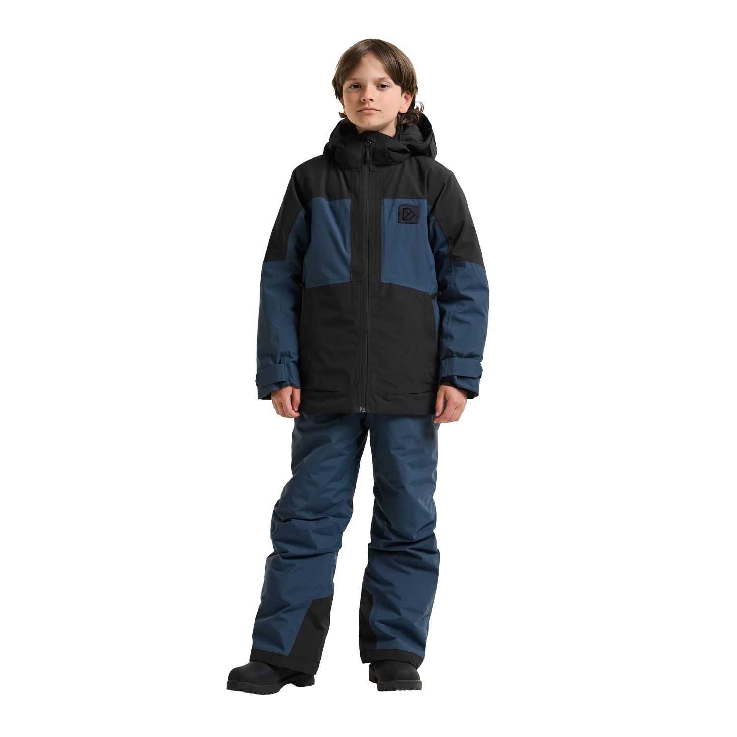 Didriksons Dolomit 3, Skijakke, Junior, Mountain Blue