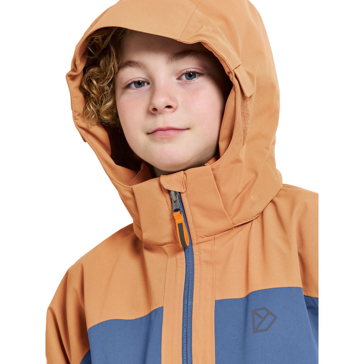 Didriksons Dolomit, Jacke, Junior, orange/blau