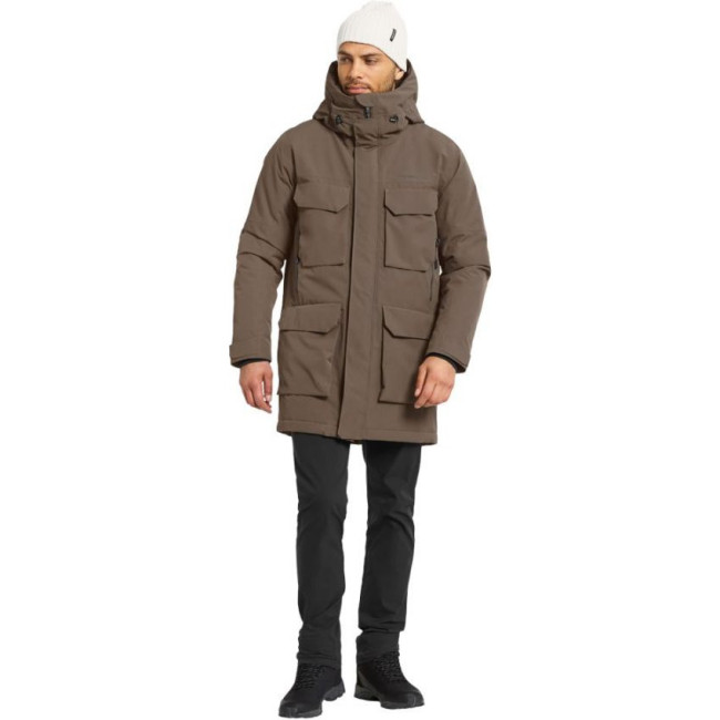Didriksons Drew, parka, homme, brun