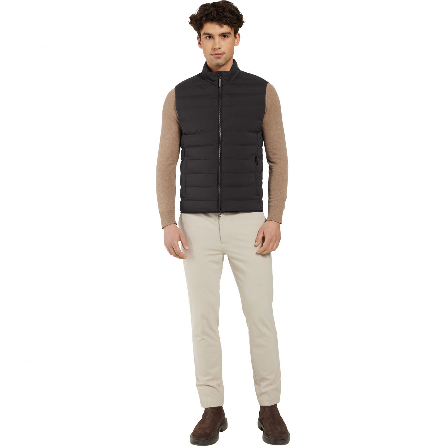 Didriksons Egon, fiberdunvest, herre, sort