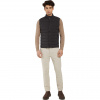 Didriksons Egon, gilet imbottito in fibra, uomo, nero