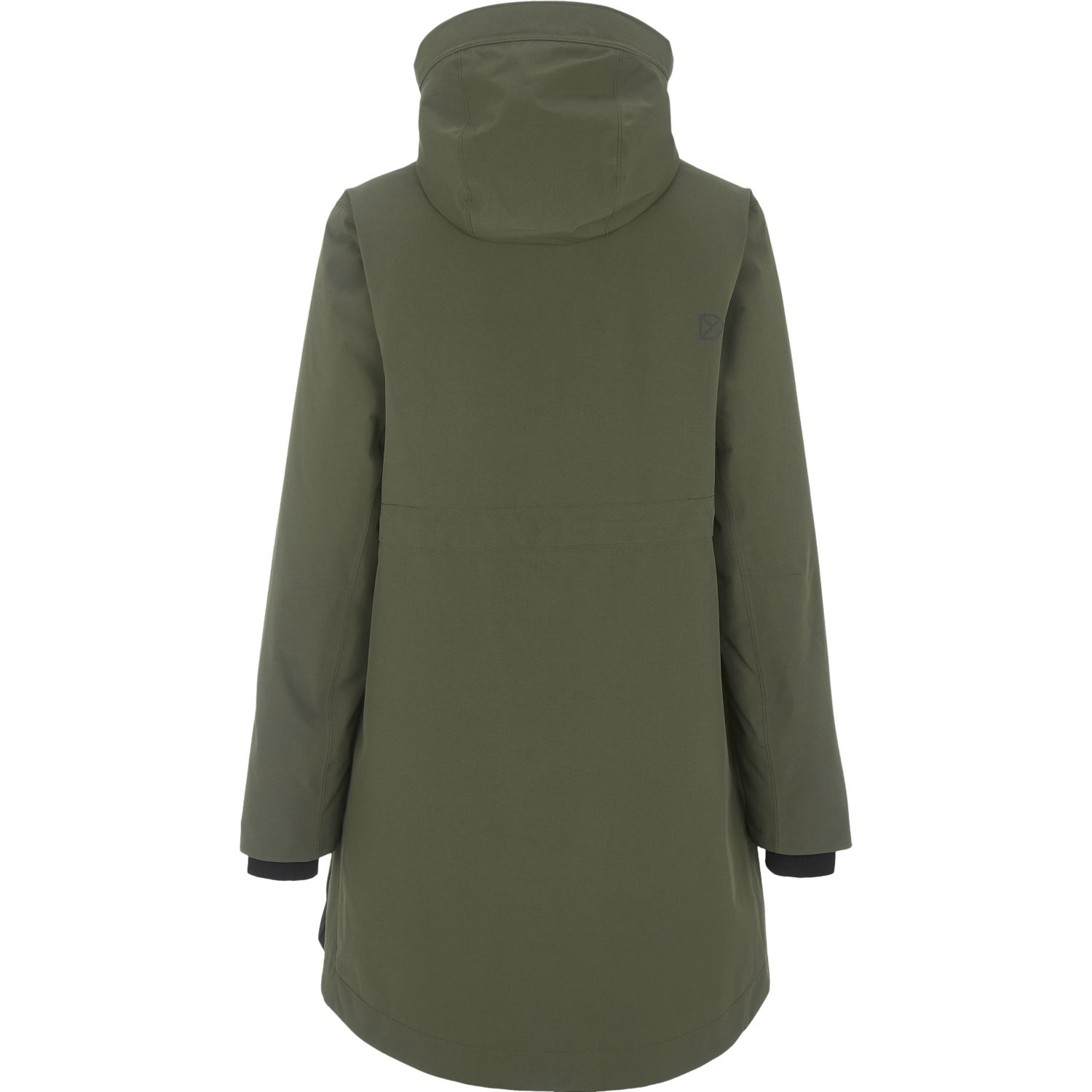 Didriksons Elena, parka, dámska, tmavozelená