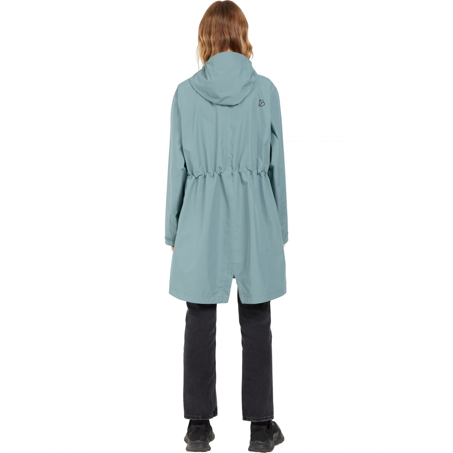 Didriksons Eliana, regnfrakke, dame, factory blue