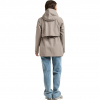 Didriksons Elsa, rain jacket, women, ash brown