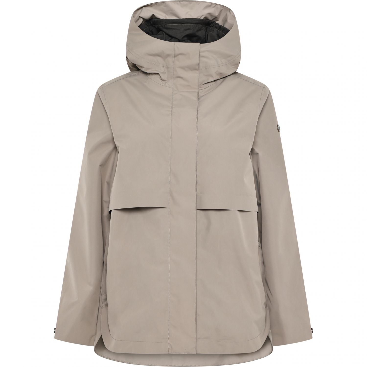Didriksons Elsa, veste de pluie, femme, ash brown