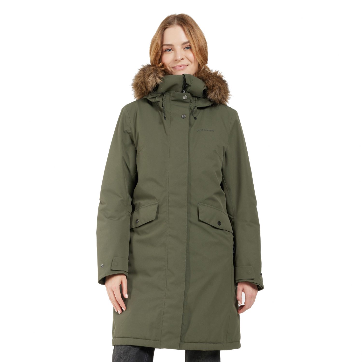 Didriksons Erika, Parka, Dame, Deep Green