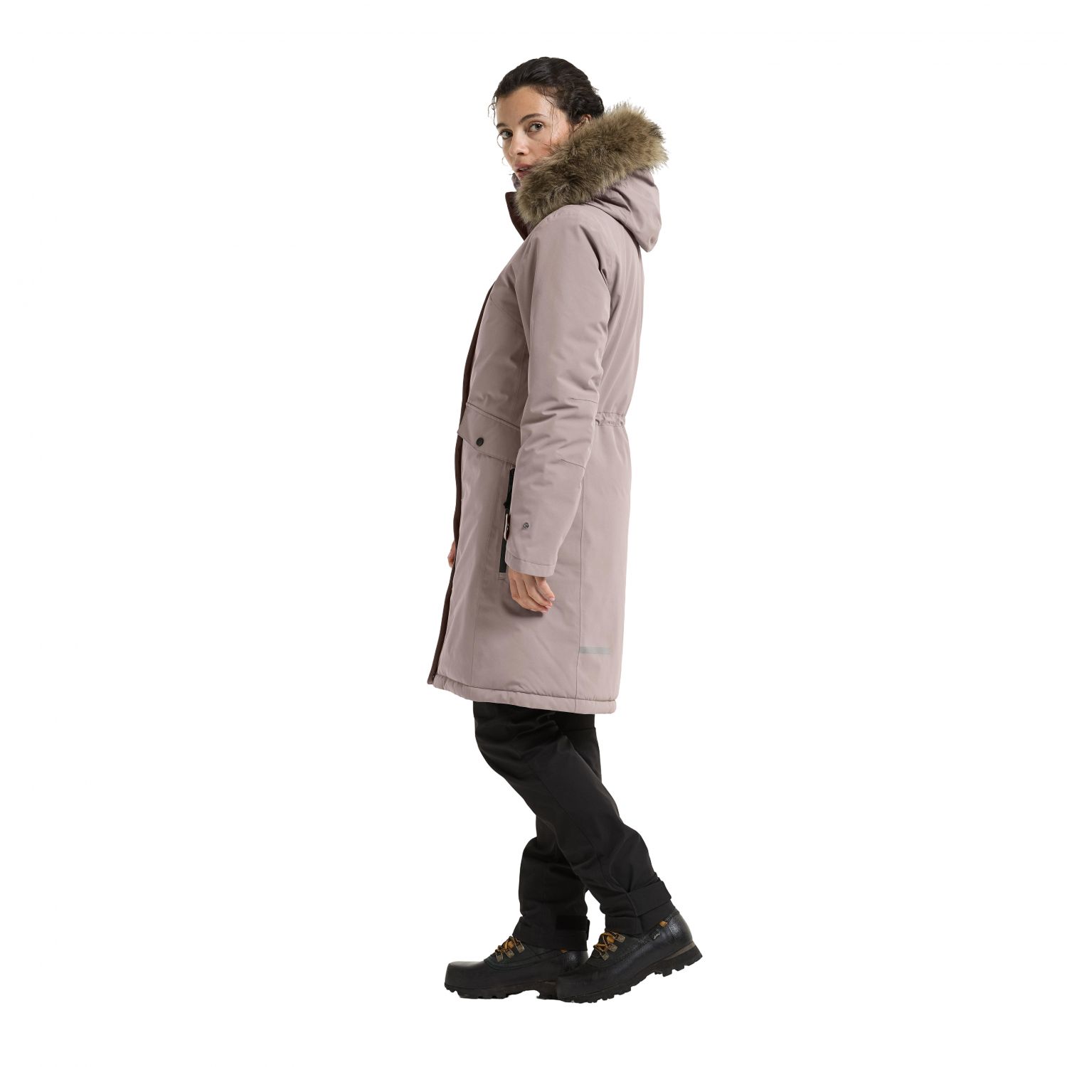 Didriksons Erika, parka, dames, ash brown