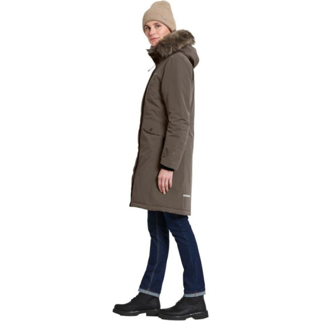 Didriksons Erika, parka, dames, bruin