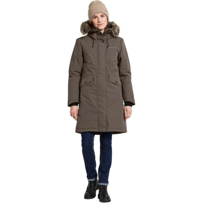 Didriksons Erika, parka, damska, brązowa