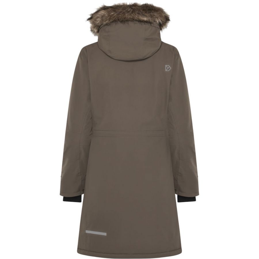 Didriksons Erika, parka, dámska, hnedá