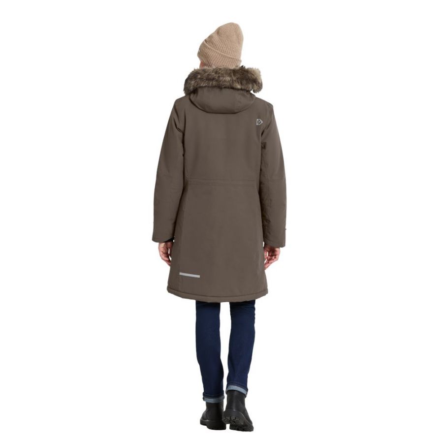 Didriksons Erika, parka, dámska, hnedá