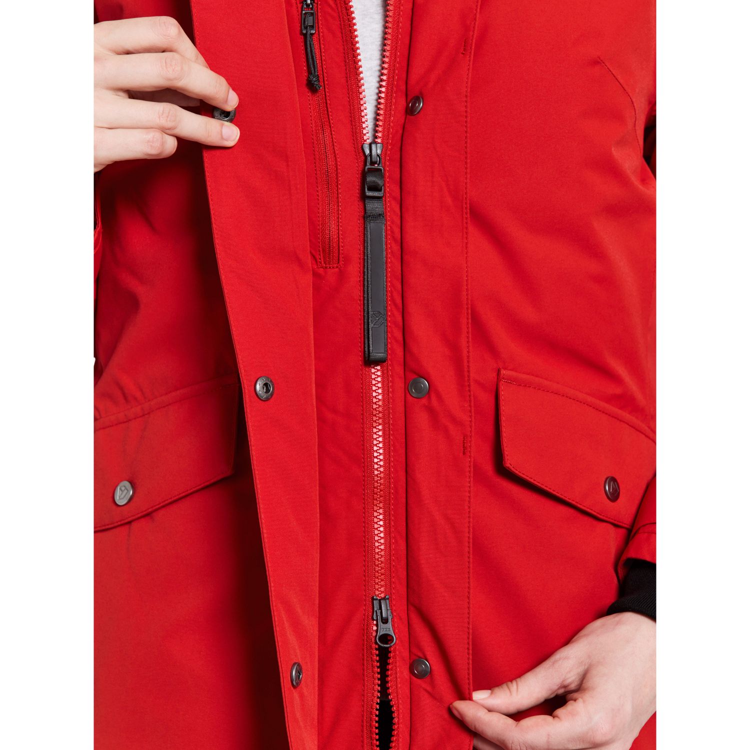 Didriksons Erika, parka, damska, pomme red