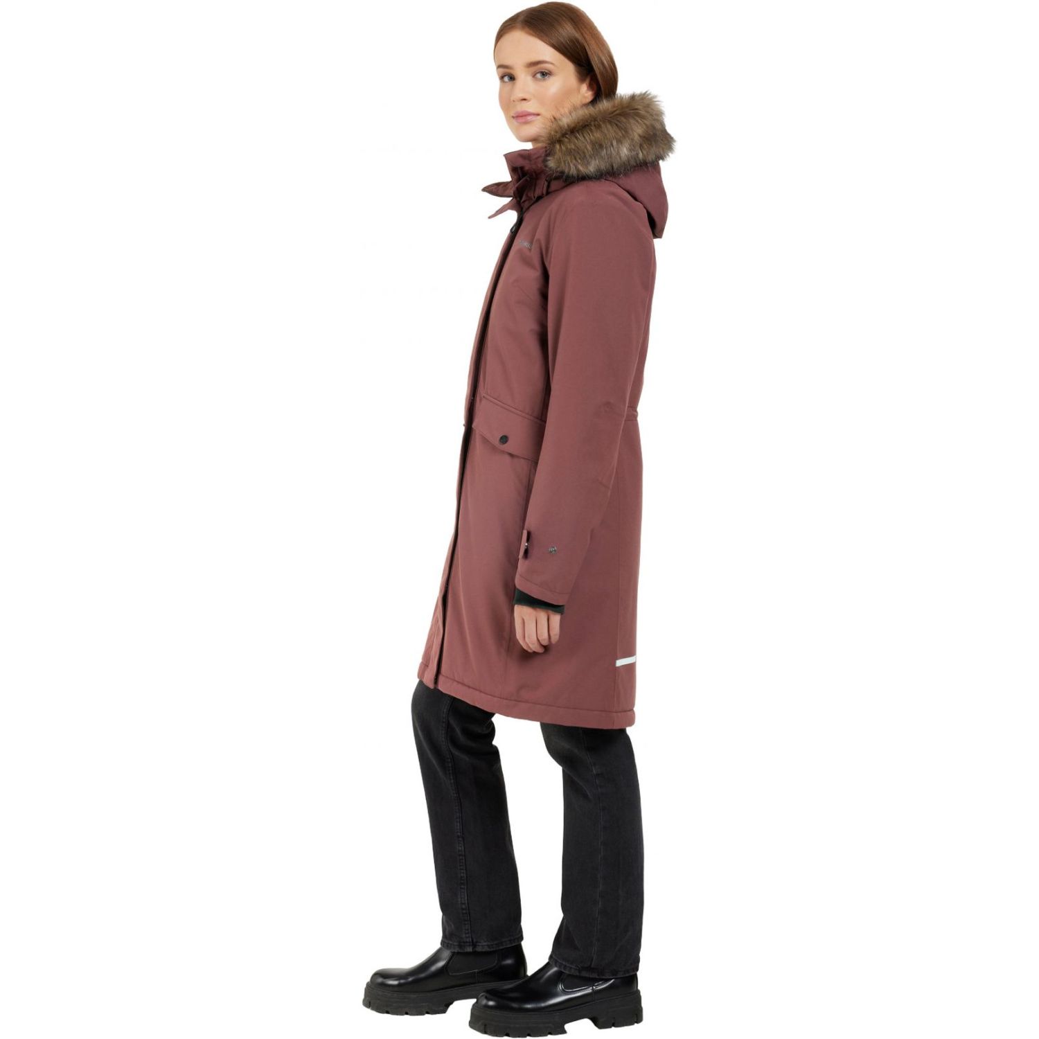 Didriksons Erika, parka, donna, old rust