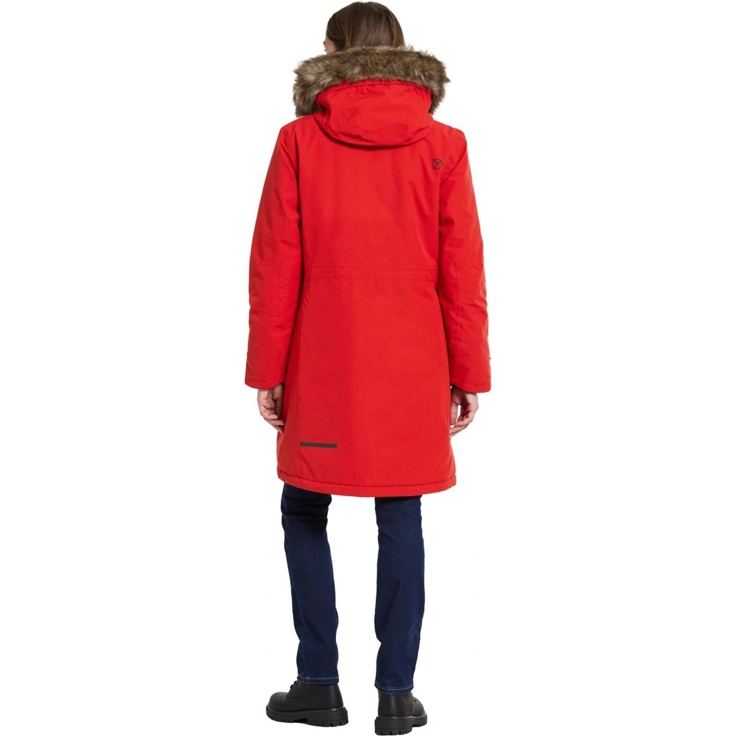 Didriksons Erika, parka, donna, pomme red
