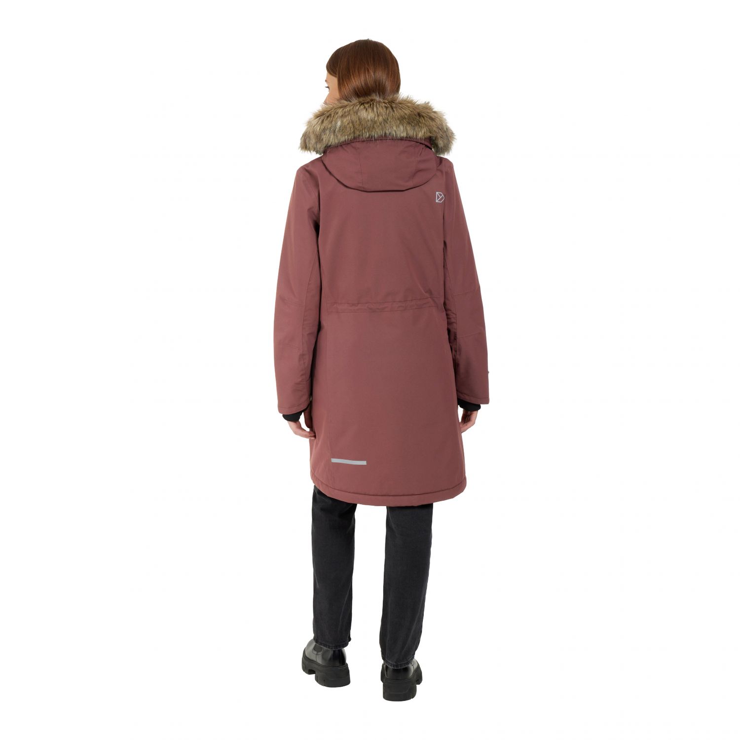 Didriksons Erika, parka, feminino, old rust