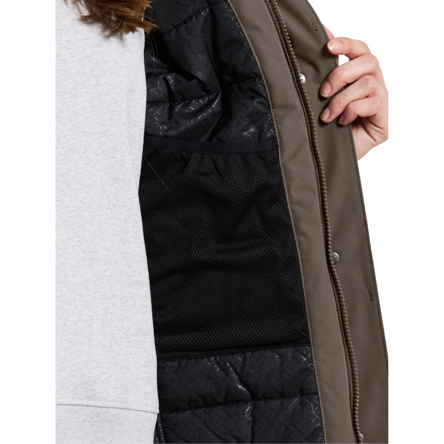 Didriksons Erika, parka, femme, brun