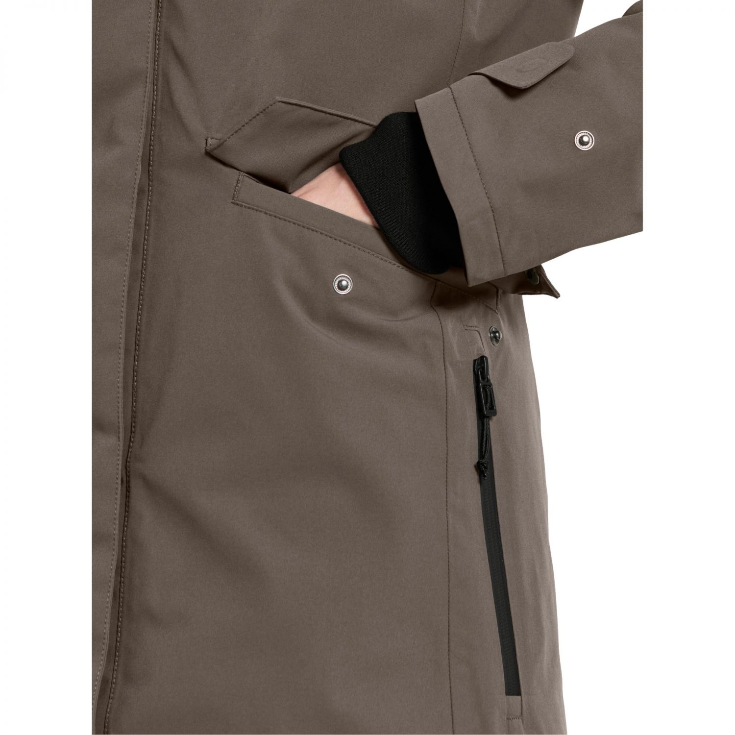 Didriksons Erika, parka, femme, brun