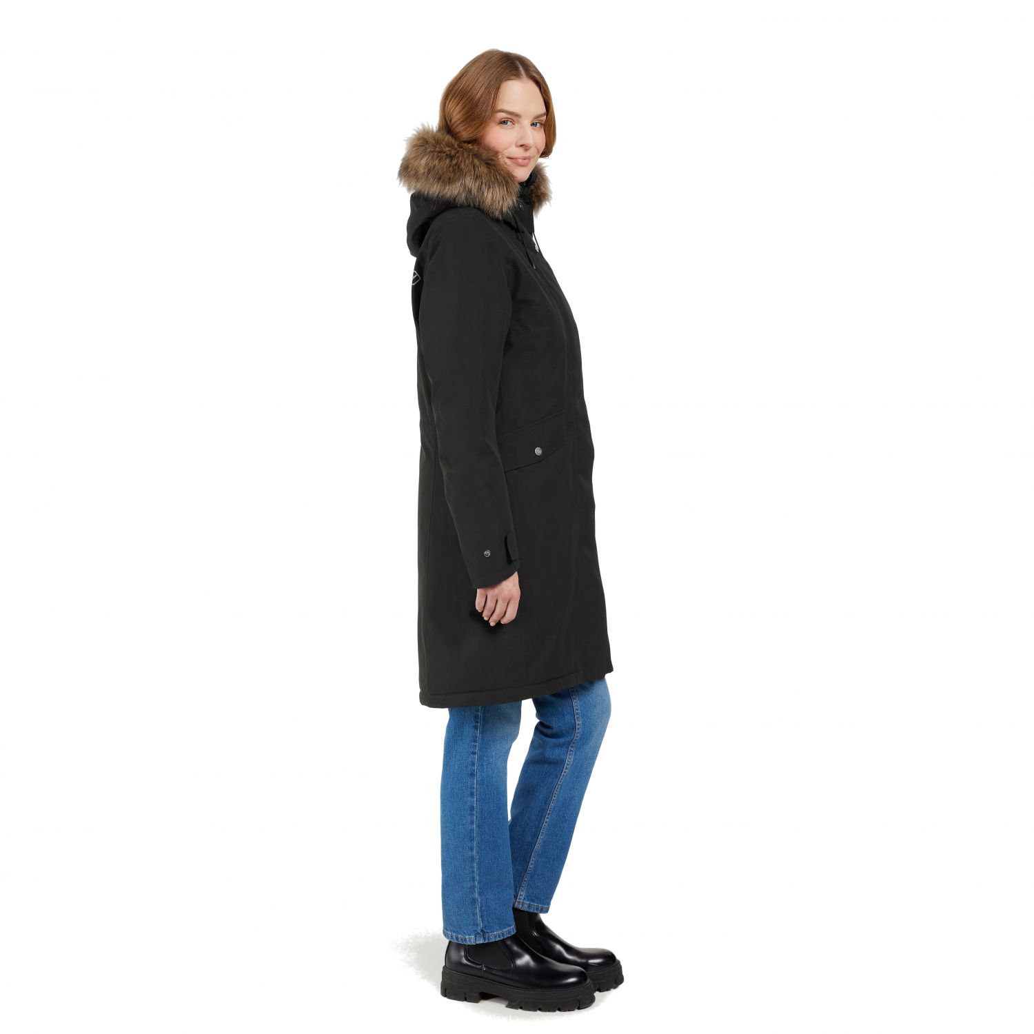 Didriksons Erika, parka, women, black