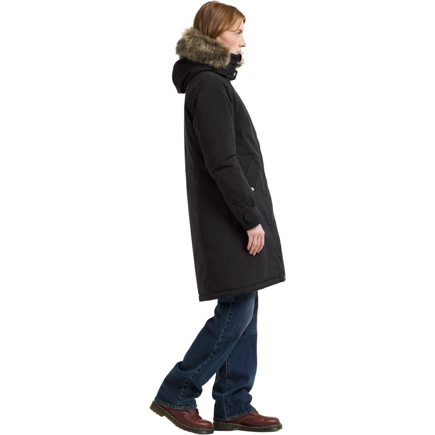 Didriksons Erna 2, parka, dame, sort