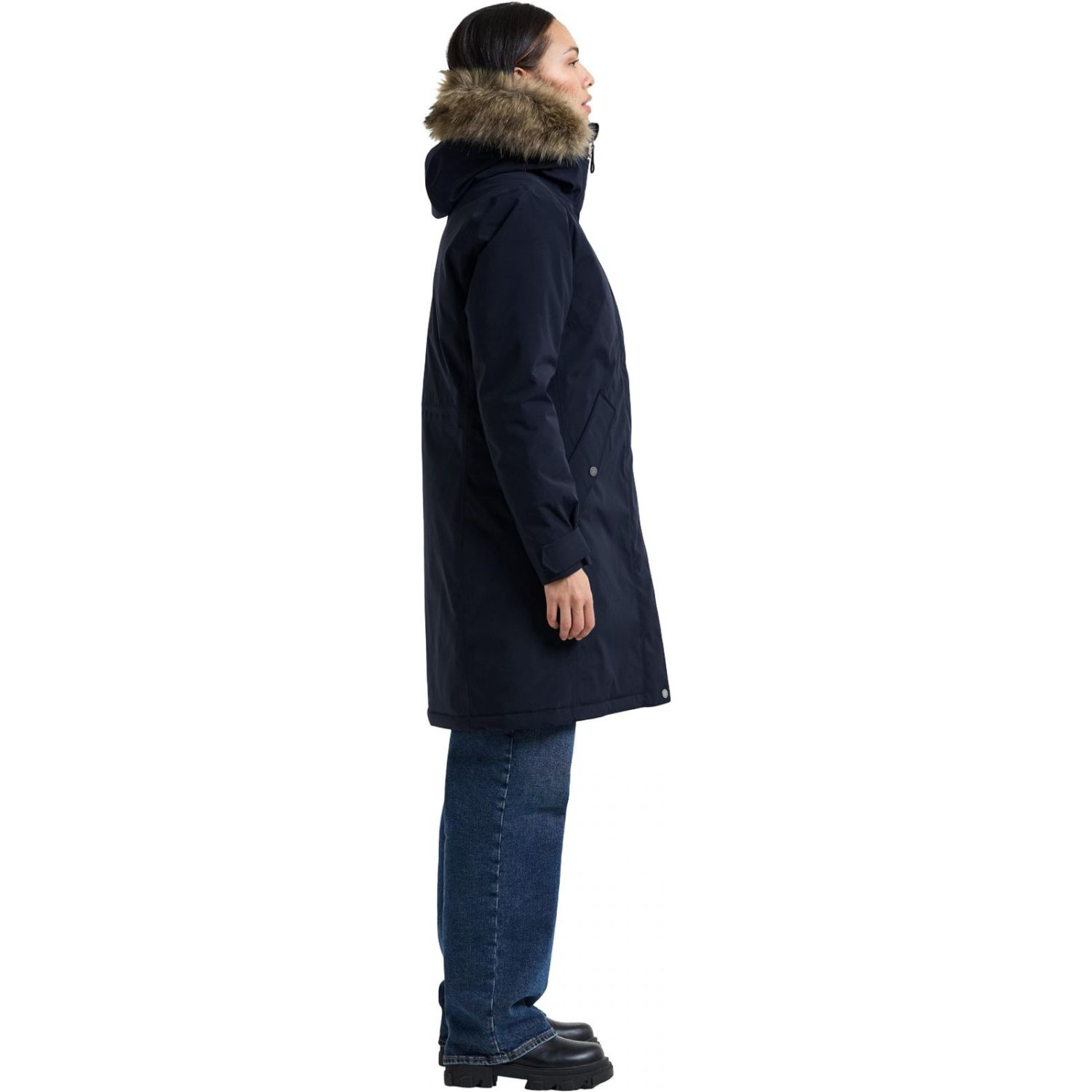 Didriksons Erna 2, parka, dames, donkerblauw