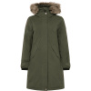 Didriksons Erna 2, parka, dames, donkergroen