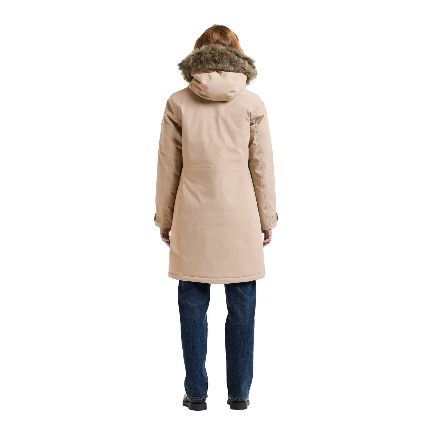 Didriksons Erna 2, parka, donna, beige