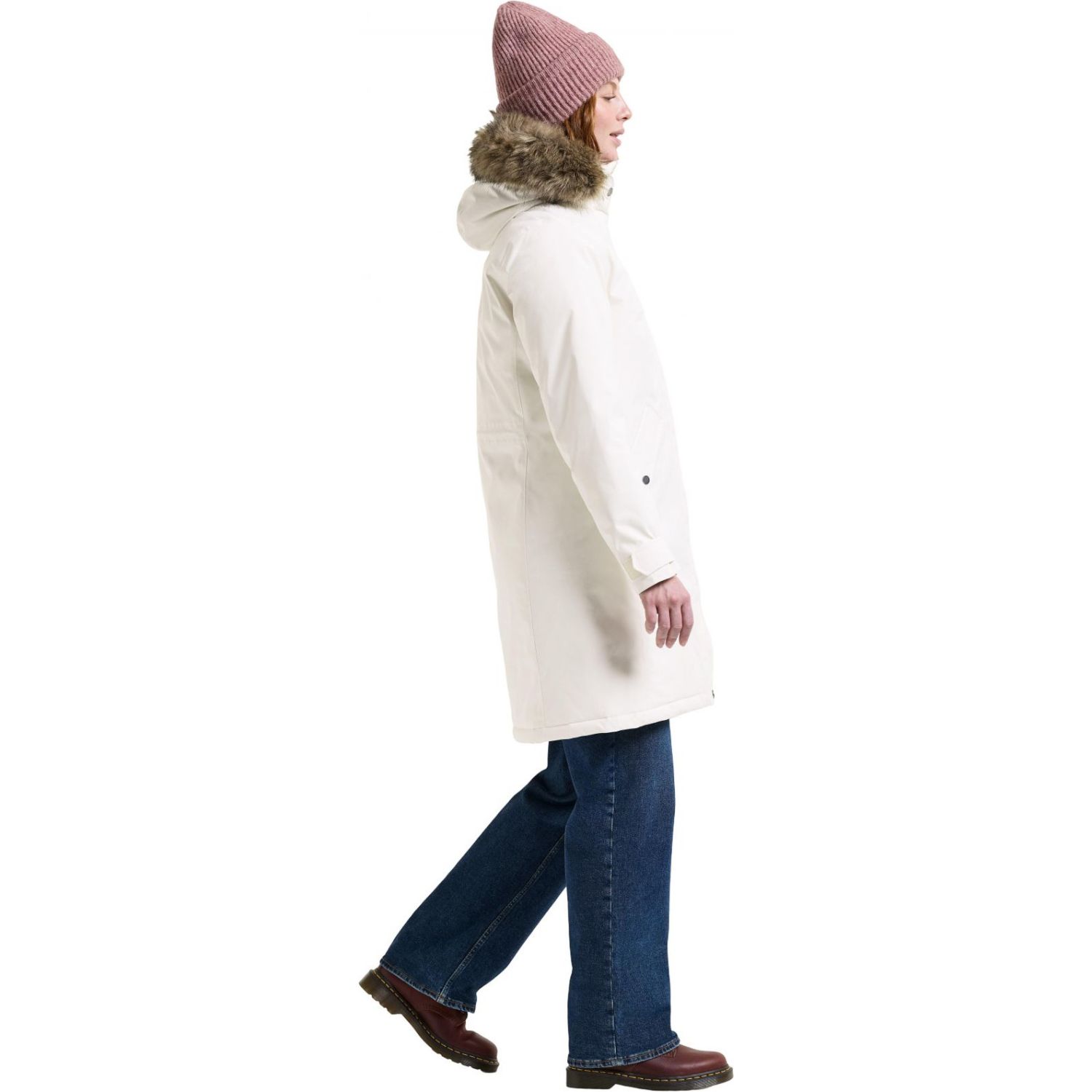 Didriksons Erna 2, parka, feminino, white foam