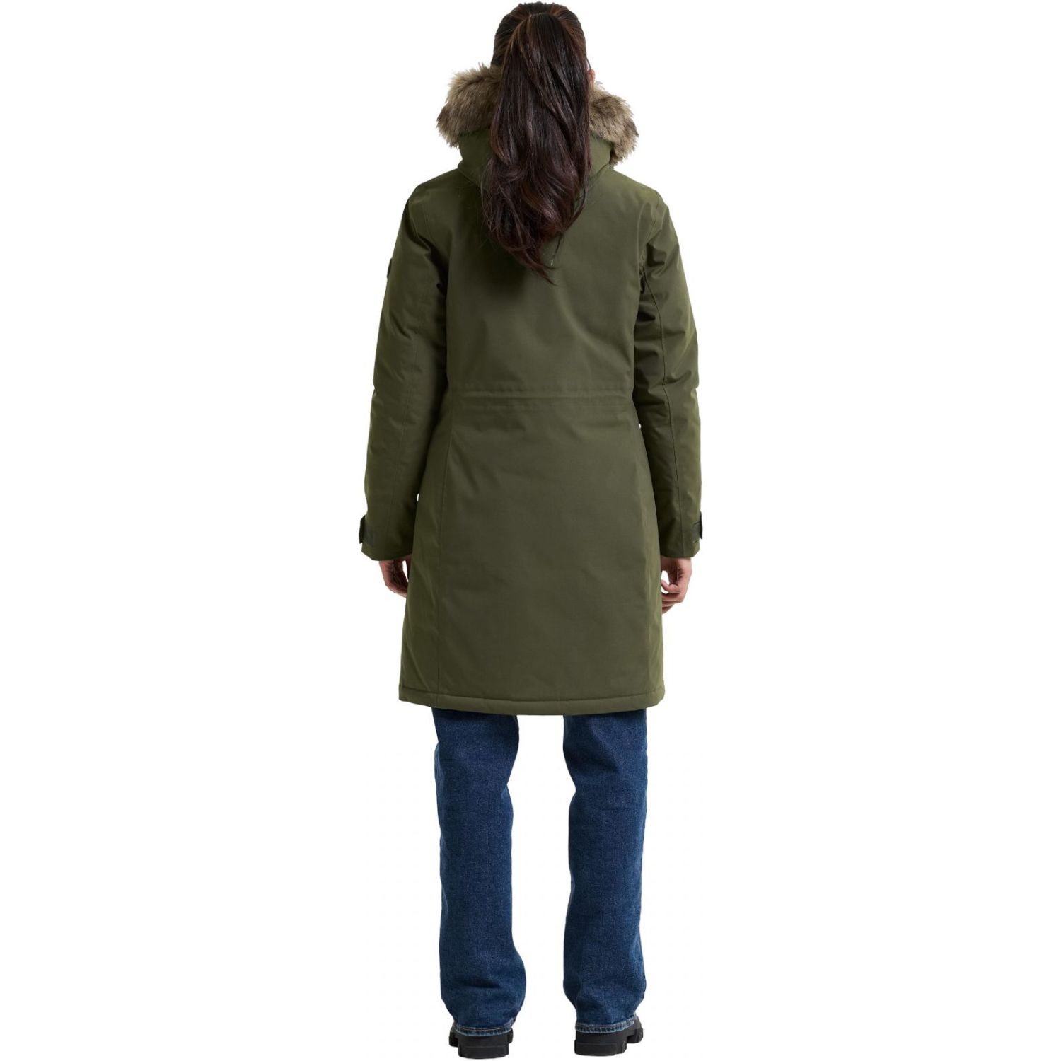 Didriksons Erna 2, parka, femme, vert foncé