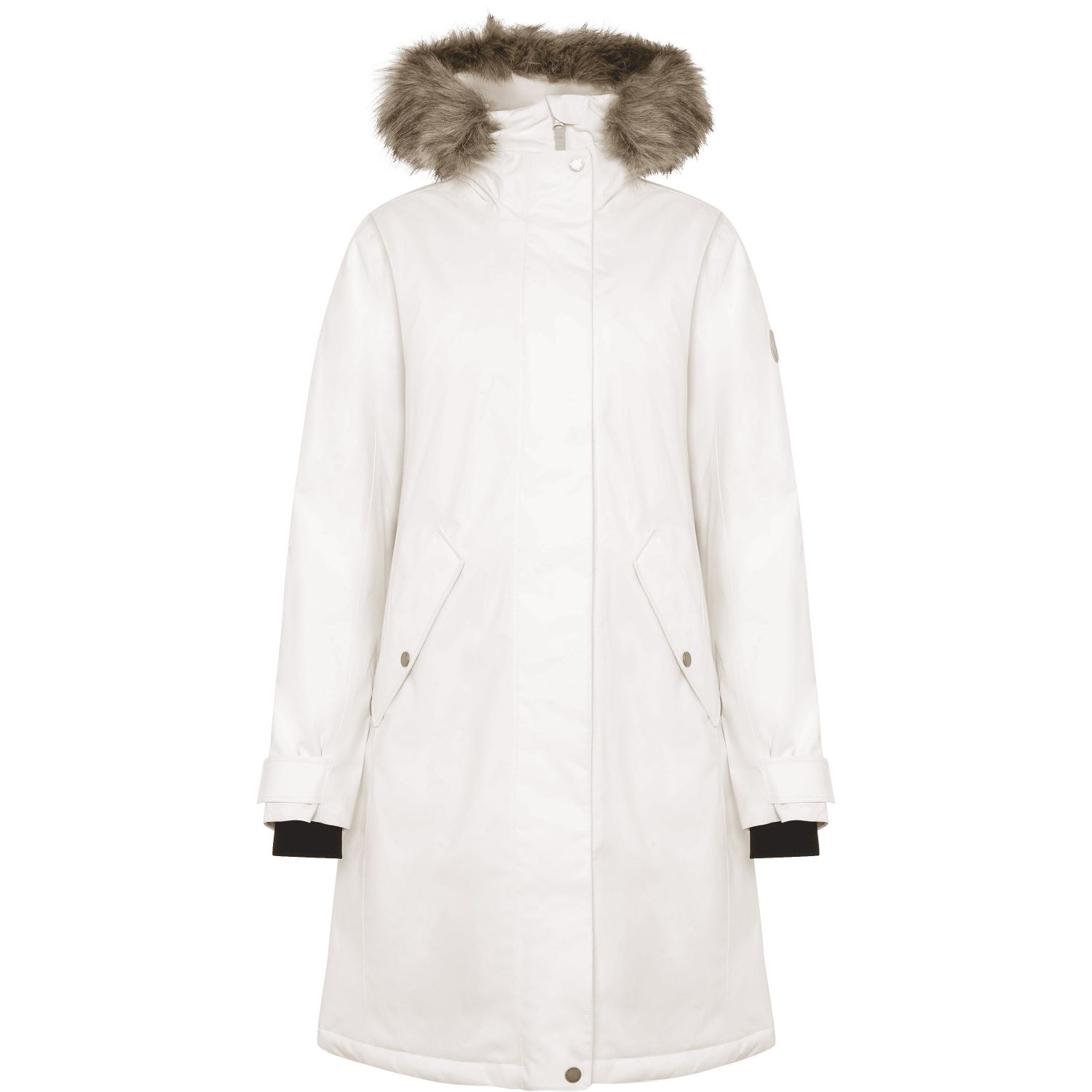 Didriksons Erna 2, parka, femme, white foam