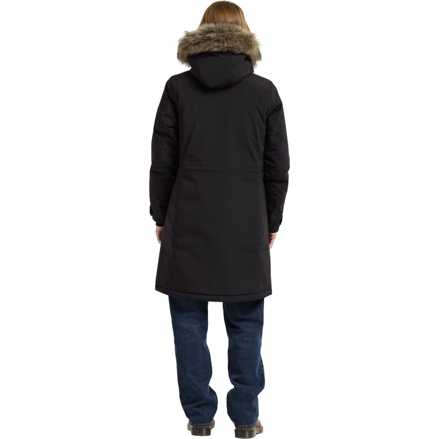 Didriksons Erna 2, parka, mujer, negro