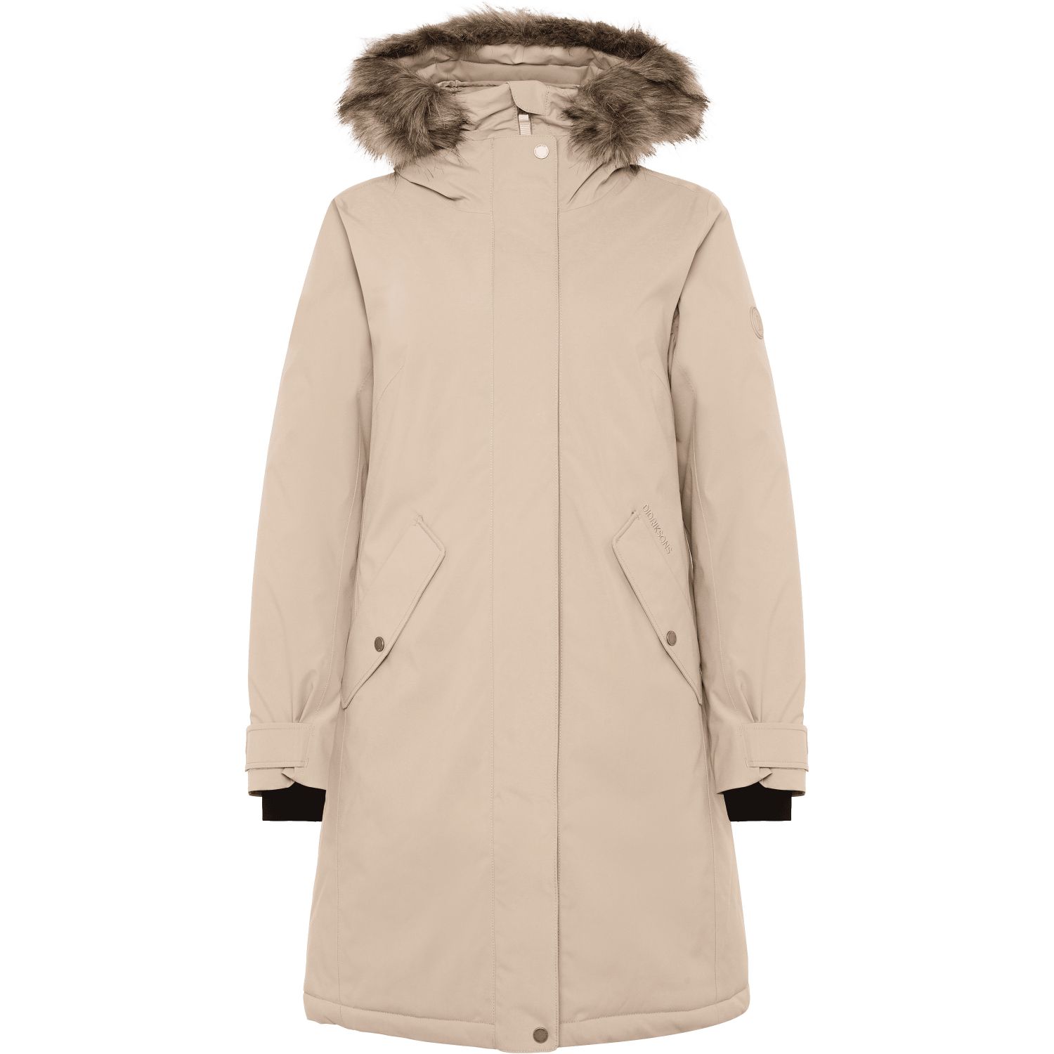 Didriksons Erna 2, parka, nainen, beige
