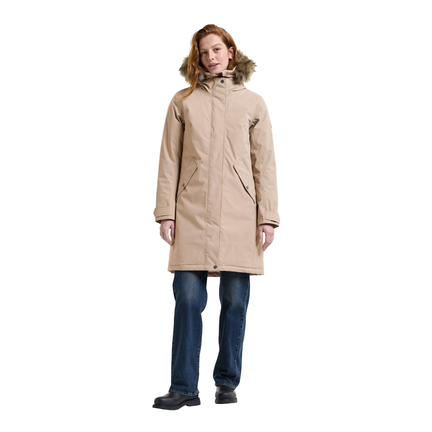 Didriksons Erna 2, parka, nainen, beige