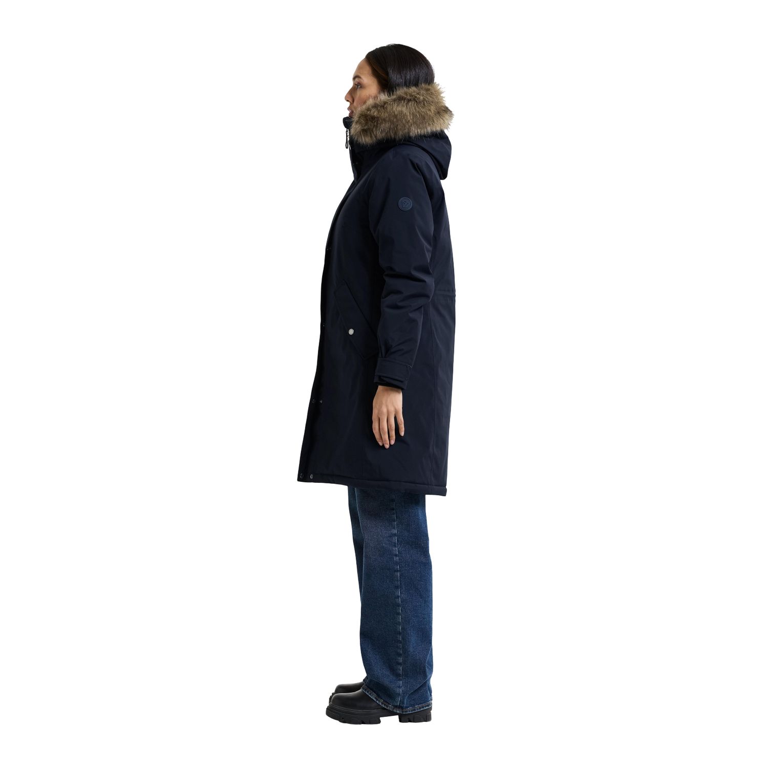Didriksons Erna 2, parka, nainen, tummansininen