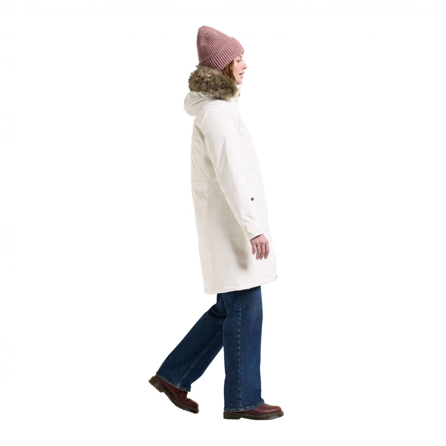 Didriksons Erna 2, parka, nainen, white foam