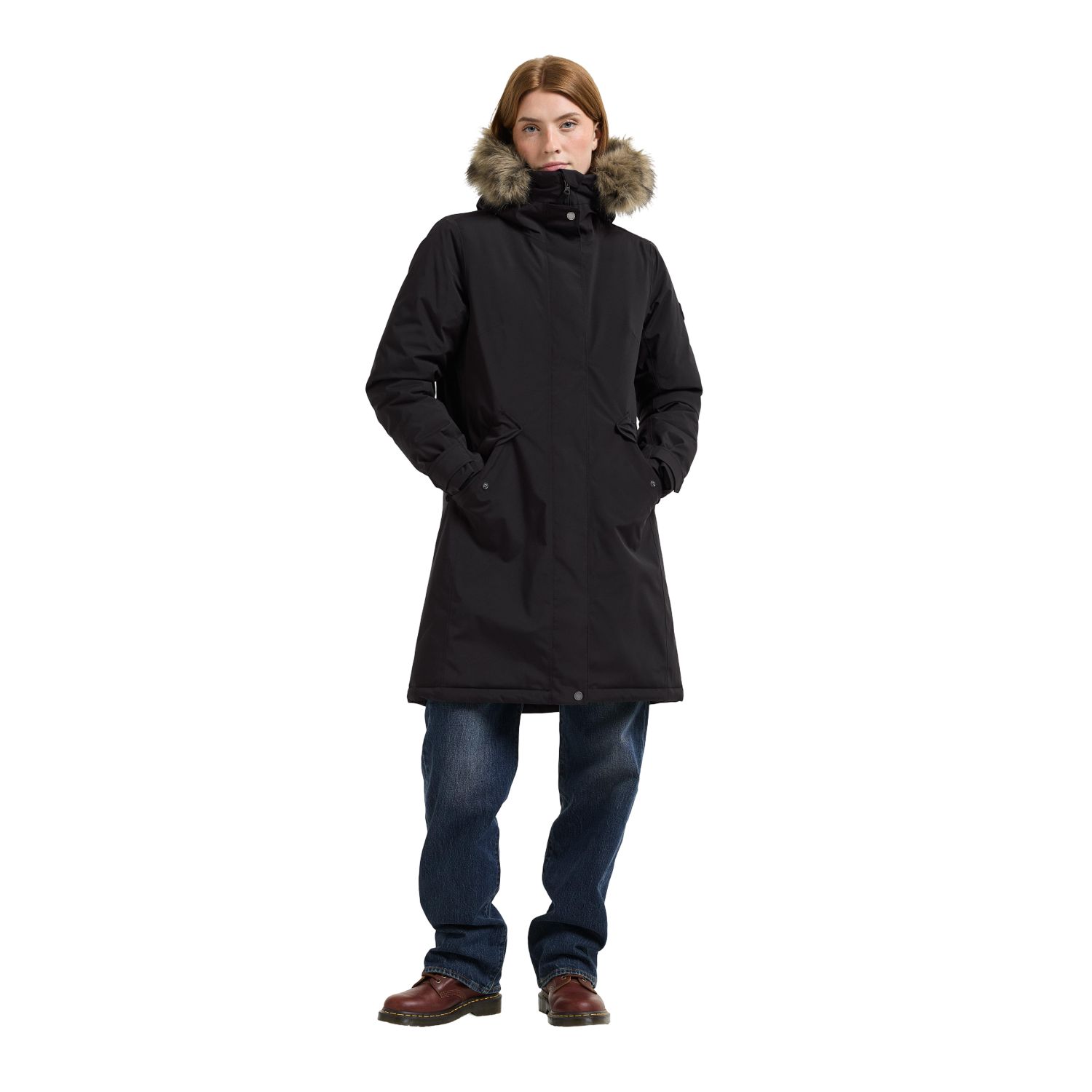 Didriksons Erna 2, Parkas, Dame, Black