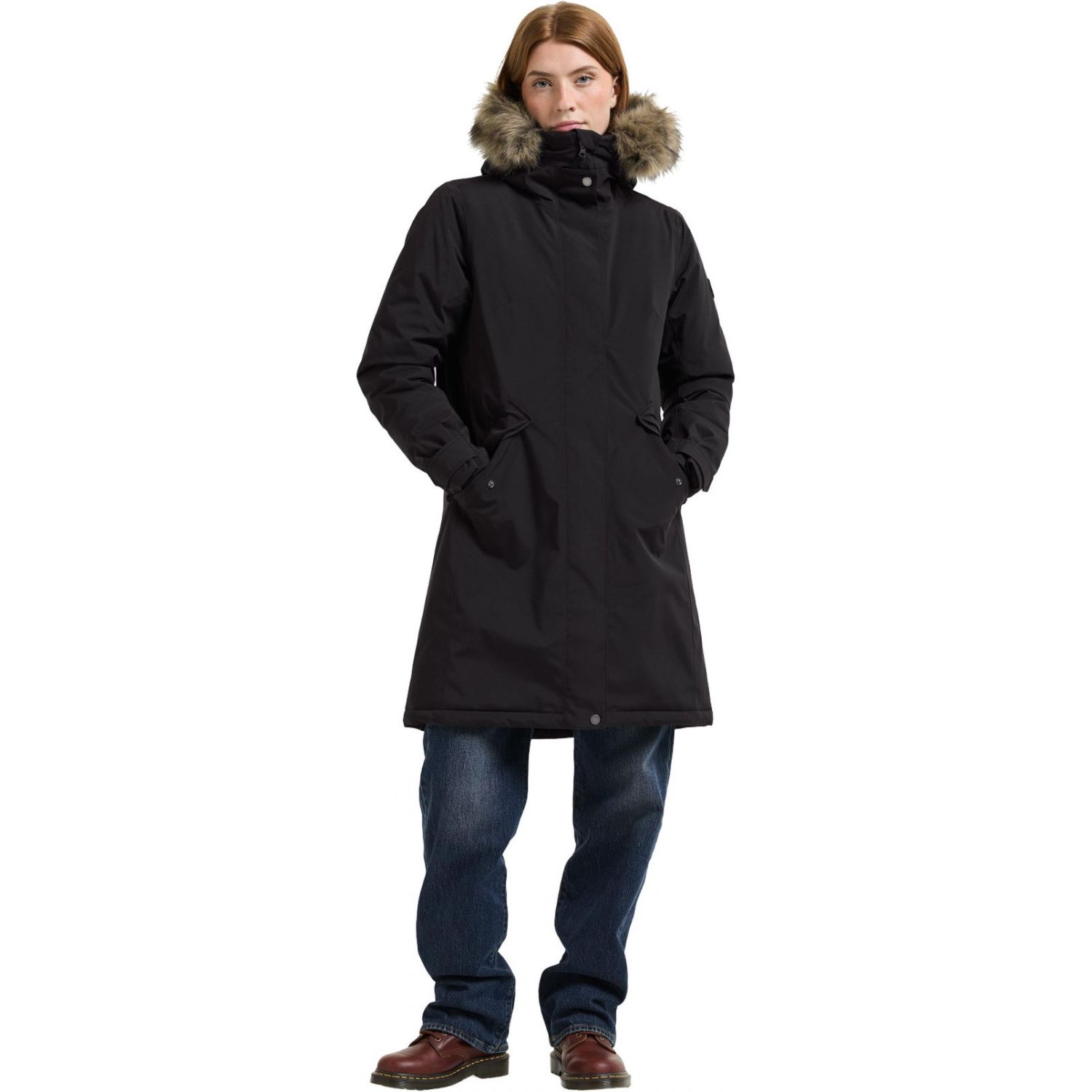 Didriksons Erna 2, Parkas, Dame, Black