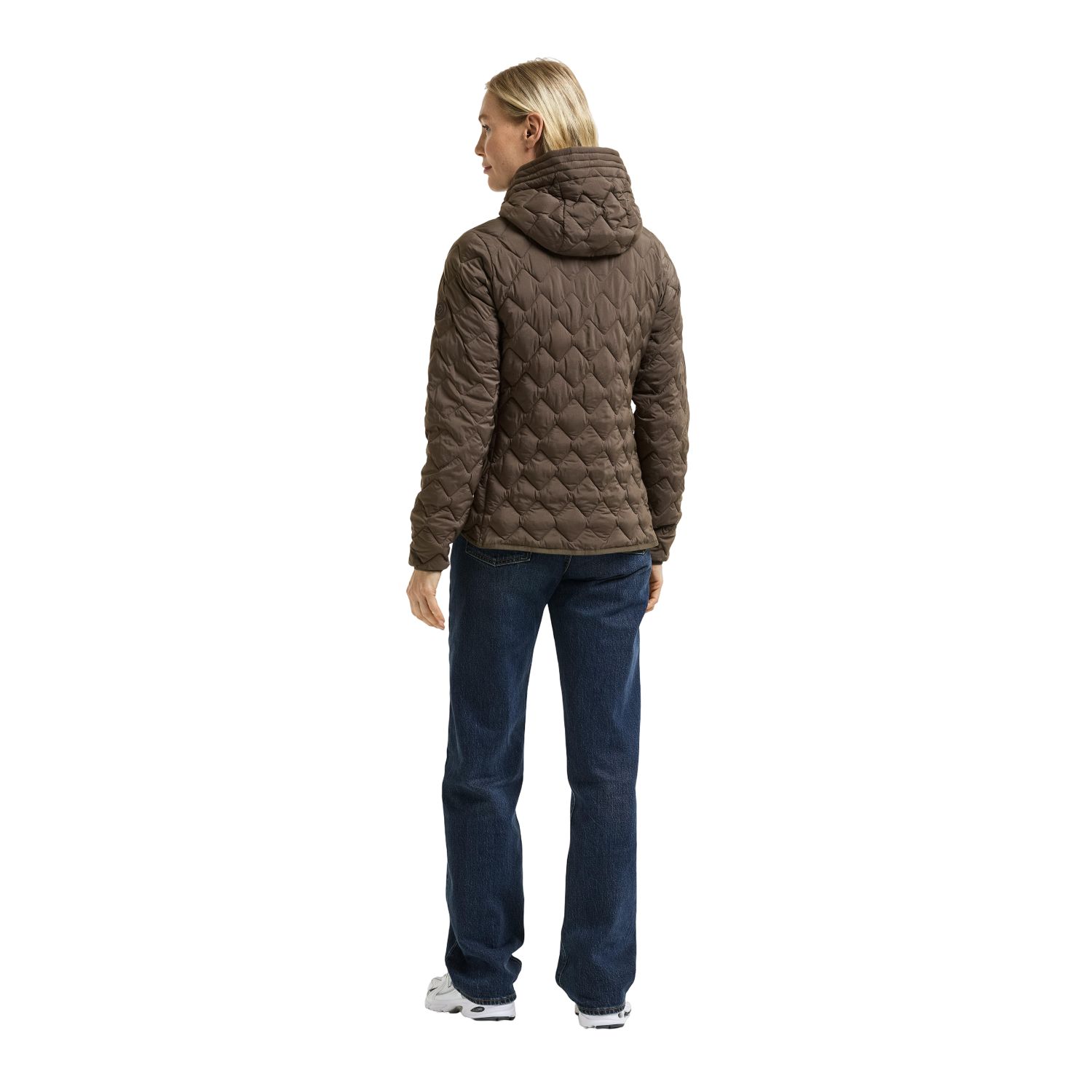 Didriksons Evelyn 2, chaqueta de fibra sintética, mujer, mocha