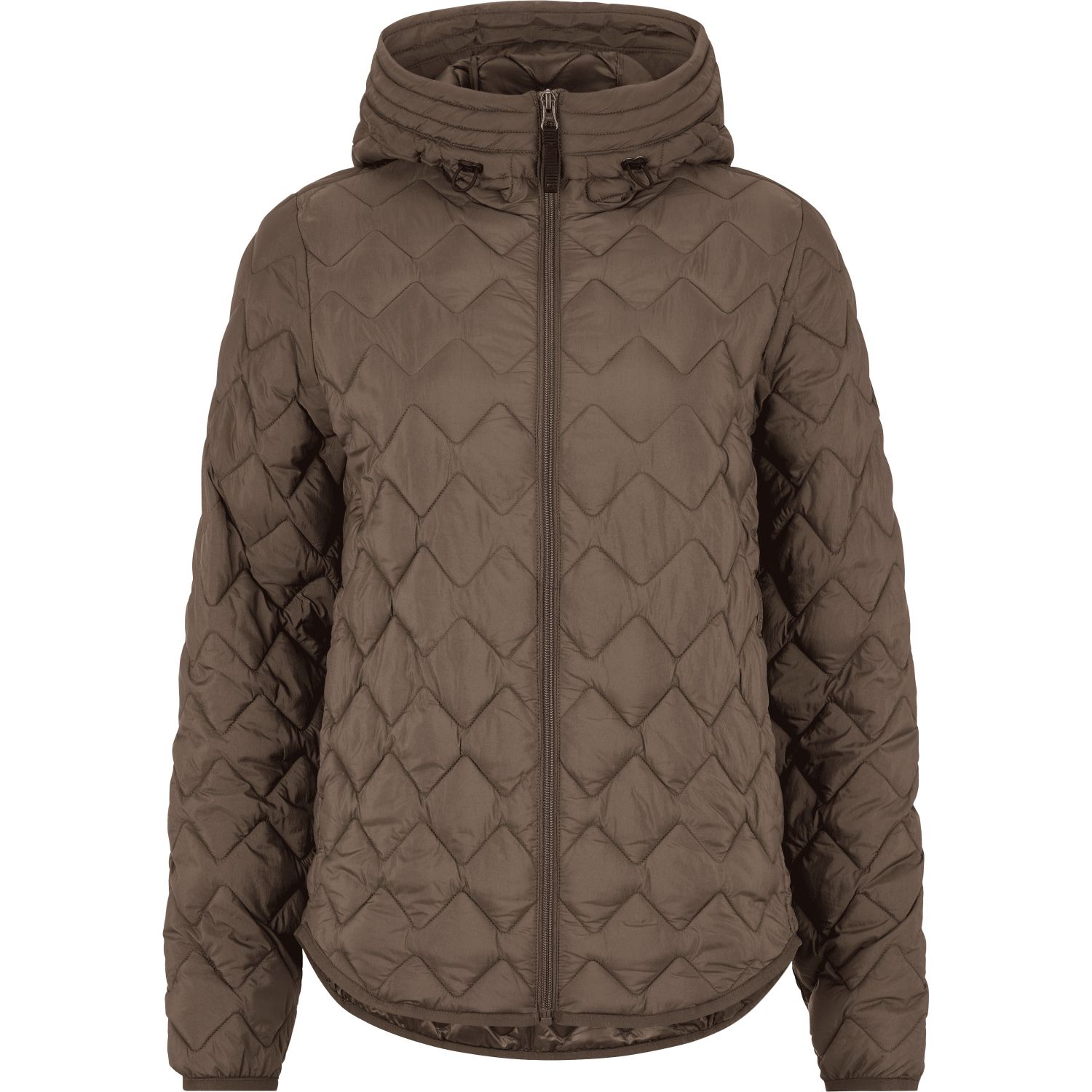 Didriksons Evelyn 2, fiberdunjakke, dame, mocha