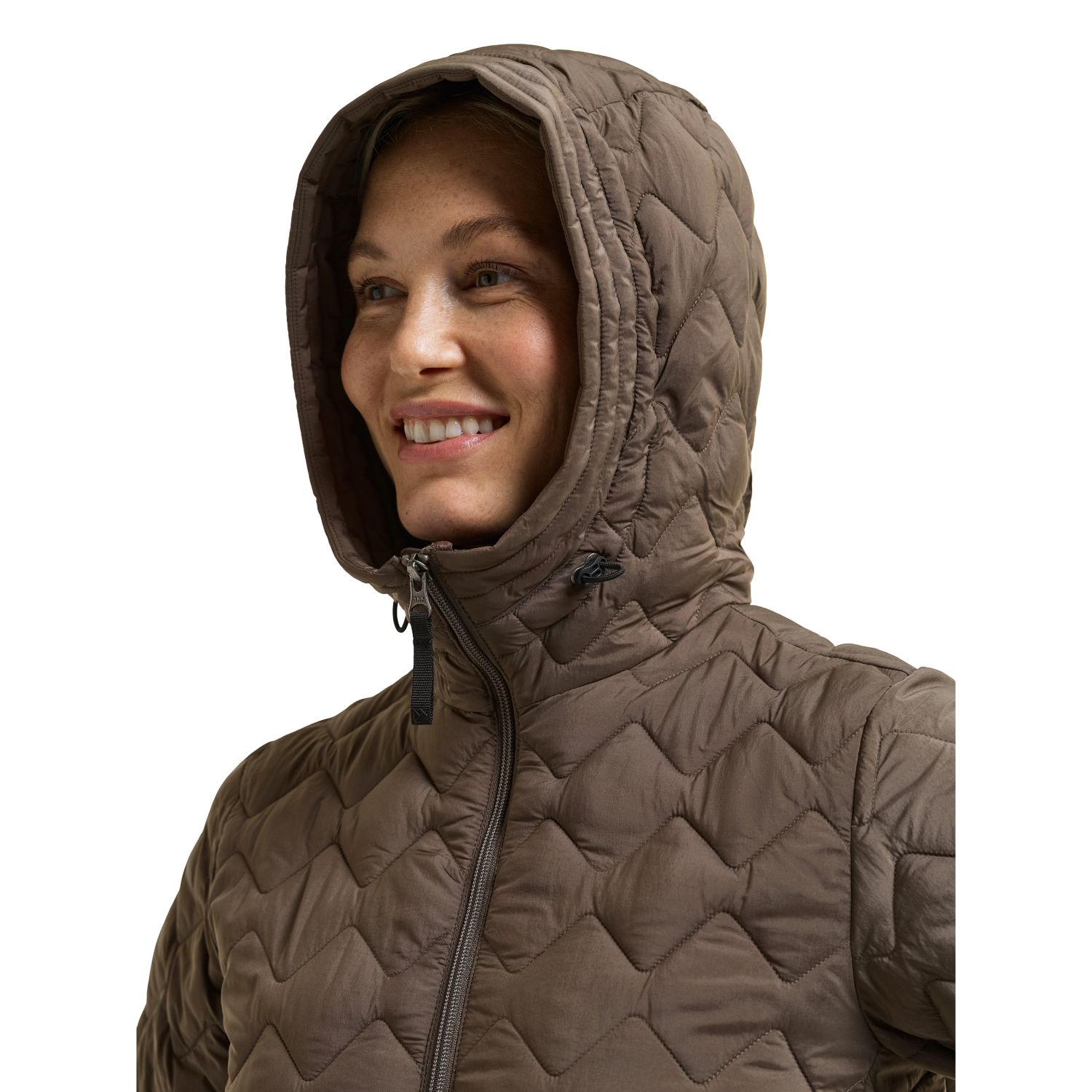 Didriksons Evelyn 2, fiberdunjakke, dame, mocha