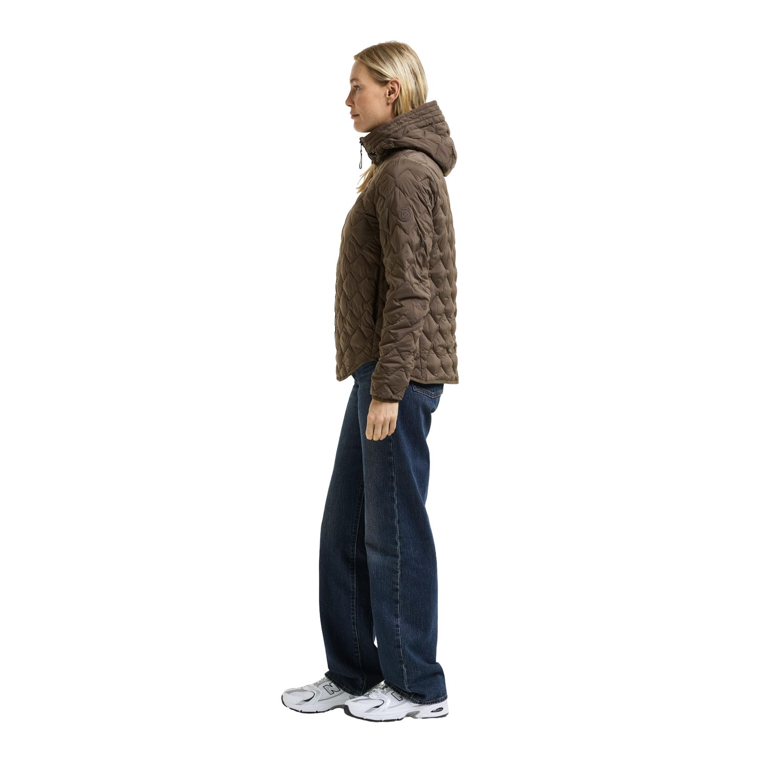 Didriksons Evelyn 2, fiberdunjakke, dame, mocha
